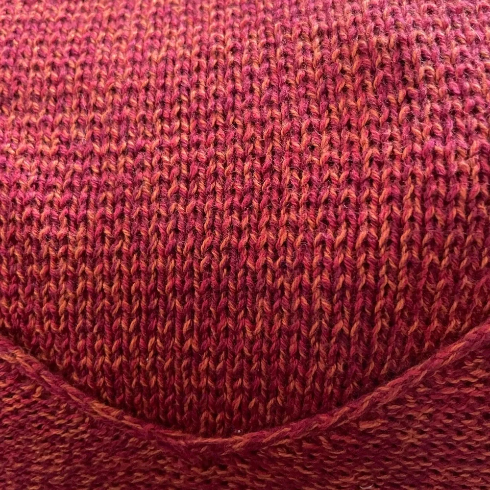 Old Navy Marled V-Neck Tunic Sweater – Size XL – Marled Red – 100% Cotton